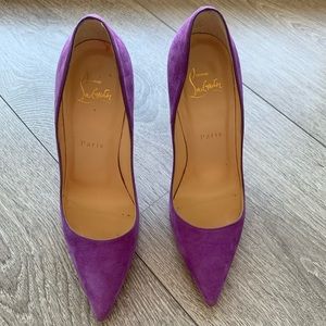 Purple So Kate 120 Suede
